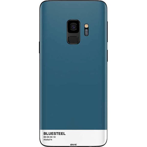 Bluesteel Color Palette Galaxy S9 Skin